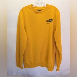 Chemistry Mens Sweatshirt Yellow Graphic Print Chevrolet '67 Sportvan M